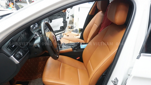 Bọc ghế da Nappa cho xe BMW 520i
